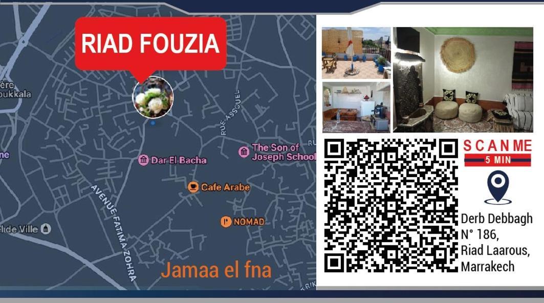 Riad Fouzia Marrakesh Esterno foto